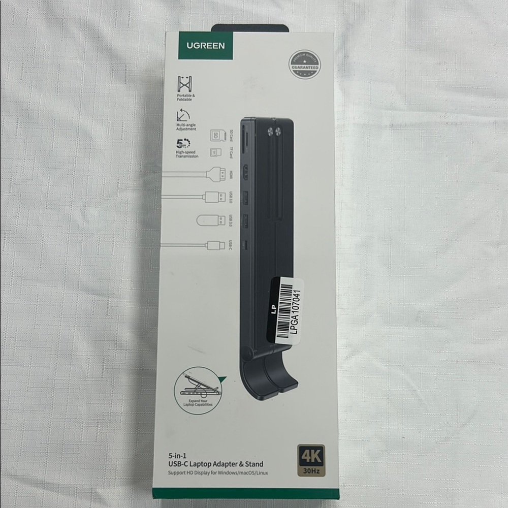 UGREEN 5-in-1 USB-C Laptop Adapter & Stand
